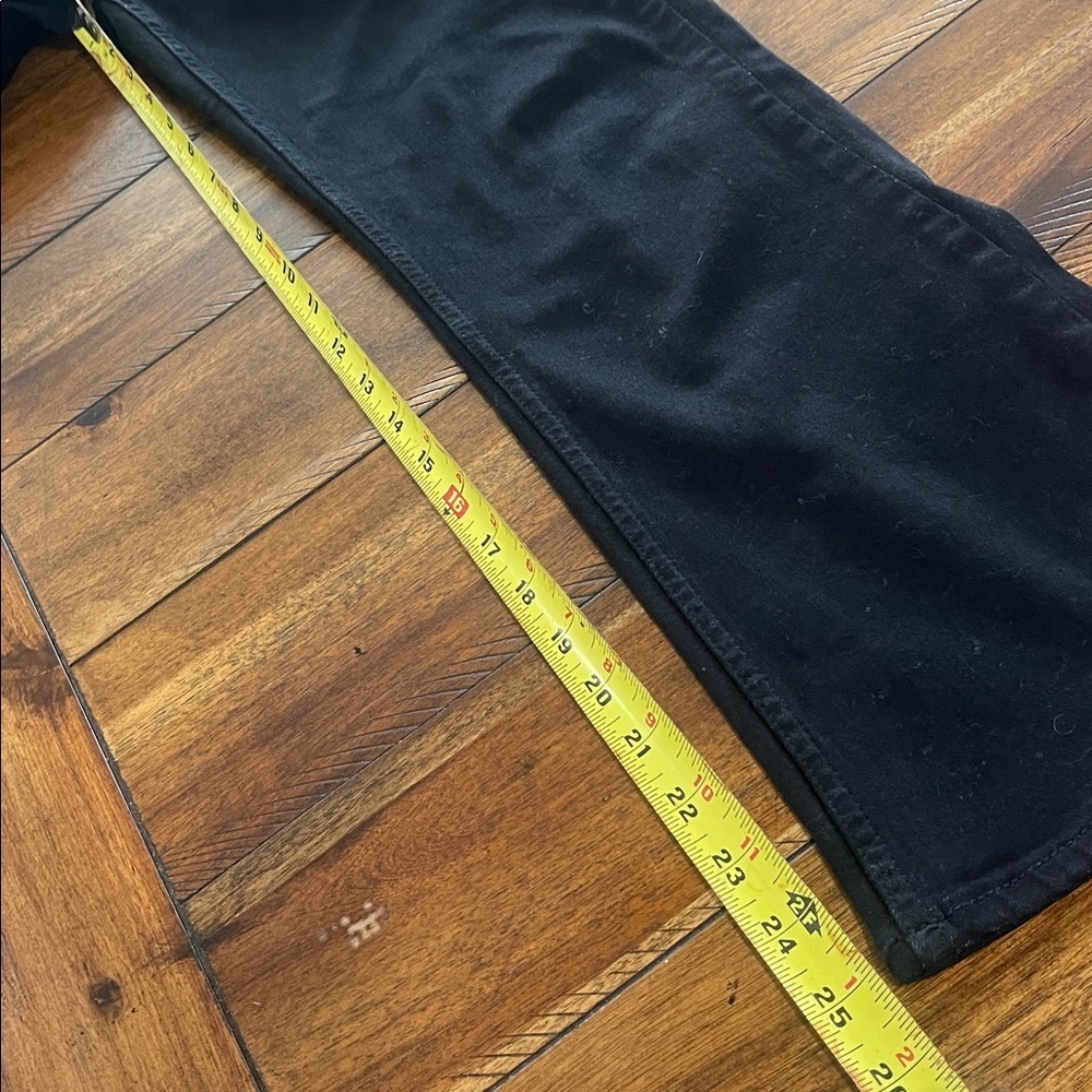 rag & bone Piper mid rise  Crop Bootcut Jeans Black size 28 - Picture 14 of 15